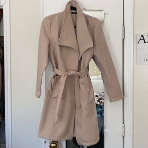 Tan trenchcoat
